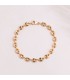 Bracelet Grain de Café Or 18K 6mm 19cm