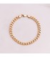 Bracelet Homme Or 18K Gourmette 21cm