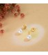 Orecchini oro Mariela perla 6 mm 18 Kt