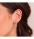 Pendientes de novia Leonor de Sicilia Oro Blanco 18K