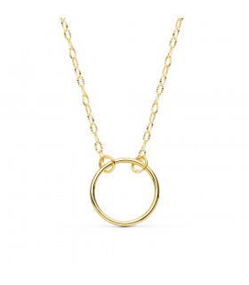 Collar Mujer Oro 18K Aro 42 cm| gargantillas de moda | comprar joyas en joyería online