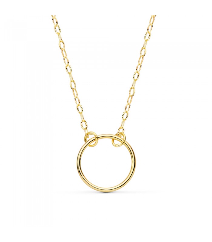 Collar Mujer Oro 18K Aro 42 cm| gargantillas de moda | comprar joyas en joyería online
