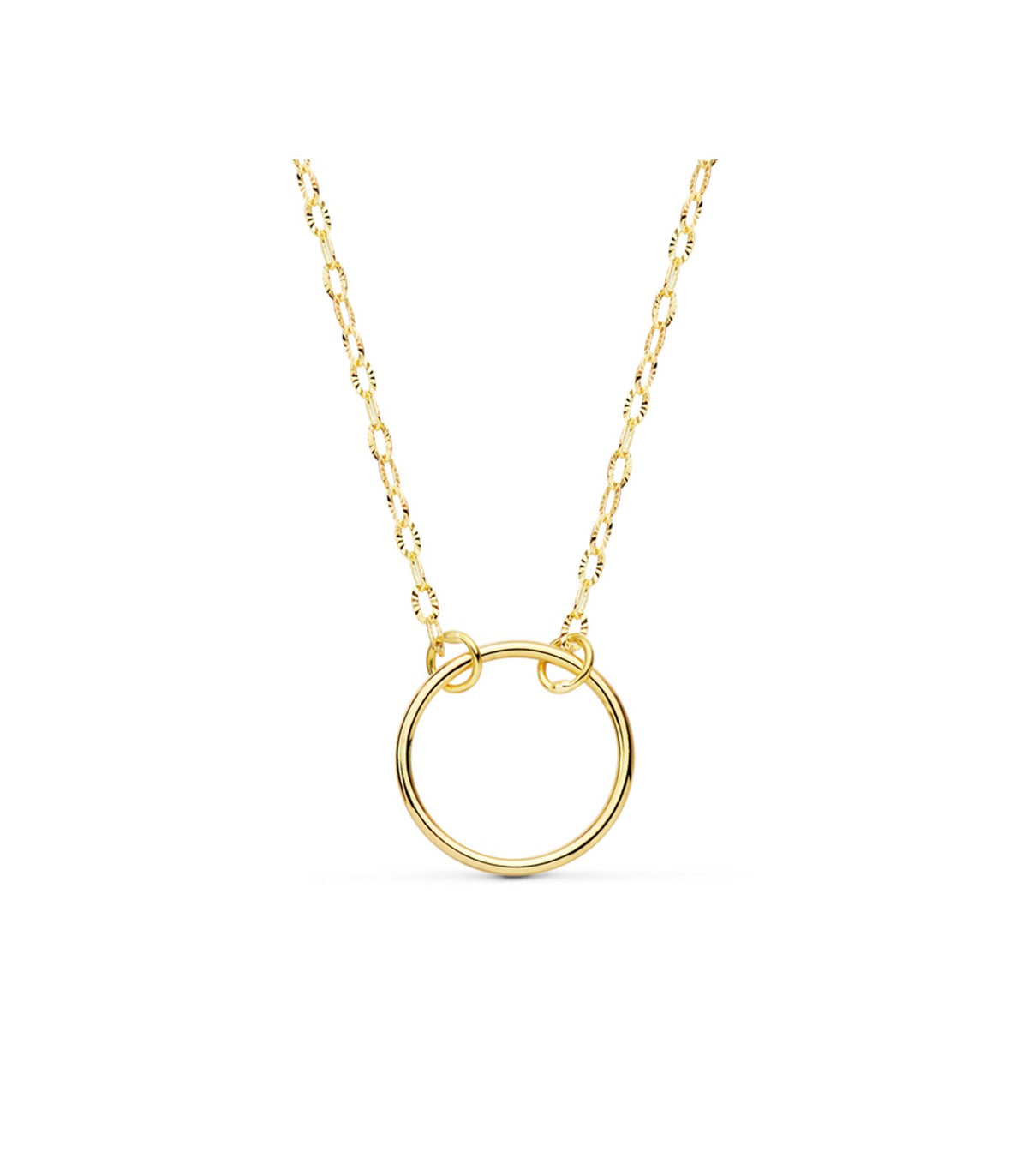 Collar Mujer Oro 18K Aro 42 cm| gargantillas de moda | comprar joyas en joyería online