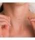Gargantilla Meraki Oro 18K Círculo, gargantillas de moda - collares mujer