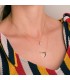 Collar Ojo Corazón Oro Amarillo 18K | Gargantillas de moda, collares de oro