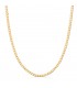 Cadena Barbada 2,2 mm Oro 18K 60 cm - cadenas para hombre - cadenas gruesas