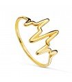 Bague Battement Or Jaune 18K