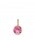 Pendentif Enola Or 18K Rose | pendentif femme or | pendentif or pierre