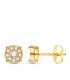 Boucles d'oreilles Meena Diamants 0.364 Ct Or 18K | boucles d'oreilles diamant et or