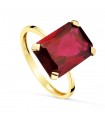 Damenring Gelbgold 18K 19632-RO