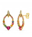 Pendientes Mujer Oro 18K Saint-Tropez