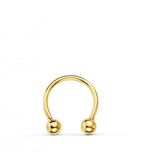 Piercing Septum Or Jaune 18K  | piercing en or  | piercings pour femme