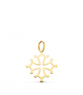 Anhänger 750 Gold Tolosanerkreuz 17 mm – christliches Symbol und Schmuck online kaufen