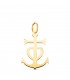 Colgante Cruz de Camarga 22mm Oro 18K - joyas online - joyería de oro