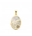 Anhänger Mama 23010 Gelbgold 750