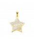 Anhänger Mama Stern Gelbgold 750 Perlmutt, Muttertag Geschenk