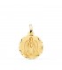 Medalla Virgen del Prado Oro 18K 18mm Tallada - Virgen Ciudad Real