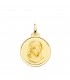 Medaglia Dolce Madonna Maria oro 18kt 20mm