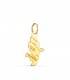Colgante Isla Martinica Oro 18K 17mm - colgantes islas francesas