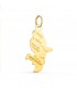 Colgante Isla Martinica Oro 18K 22mm - colgantes islas francesas