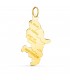 Colgante Isla Martinica Oro 18K 28mm - colgantes islas francesas