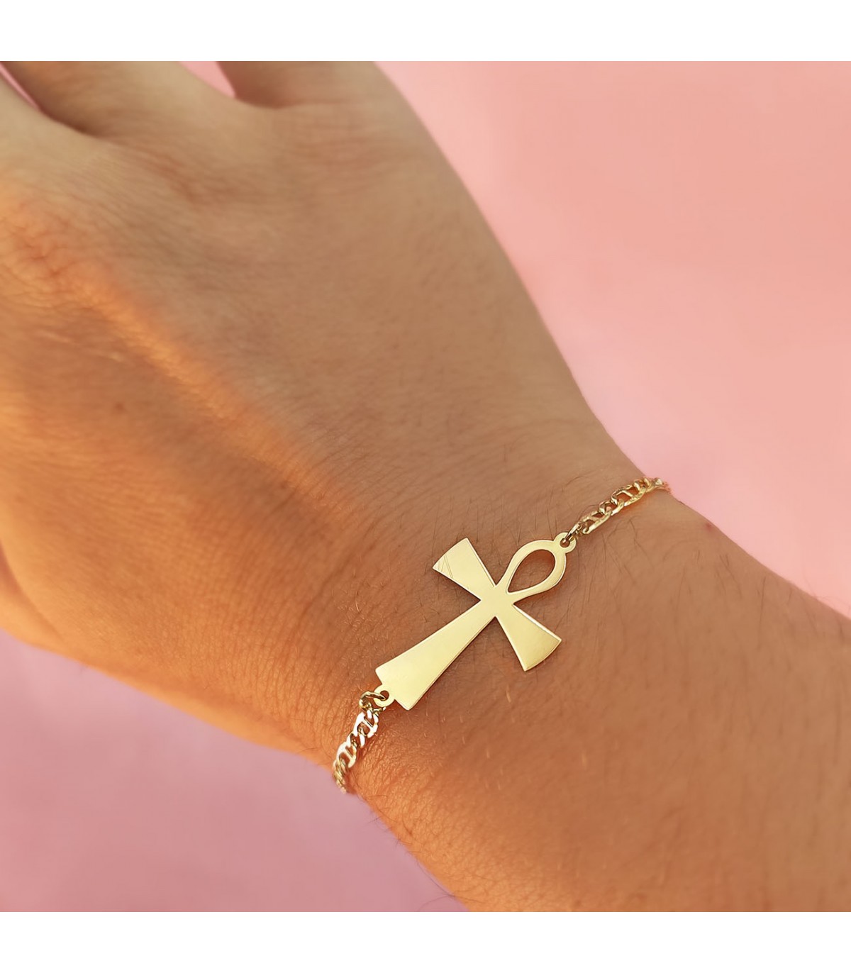 Ankh Goldarmband für Damen Gold 750er/ 18K 08000120
