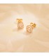 Pendientes Meena Diamantes 0.365 Qts Oro 18K | joyería online, comprar dormilonas diamantes