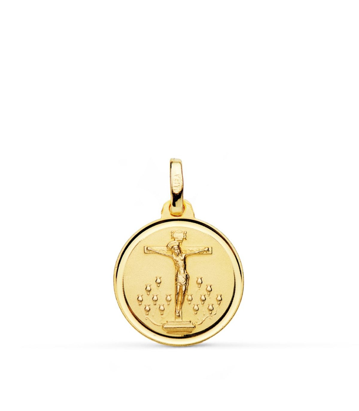Medaglia Cristo di la Laguna oro 18kt 16mm