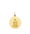 Heilige Maria Immaculata Medaille 750 Gold P8065-018