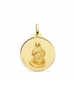 Heilige Maria Immaculata Medaille 750 Gold P8065-122