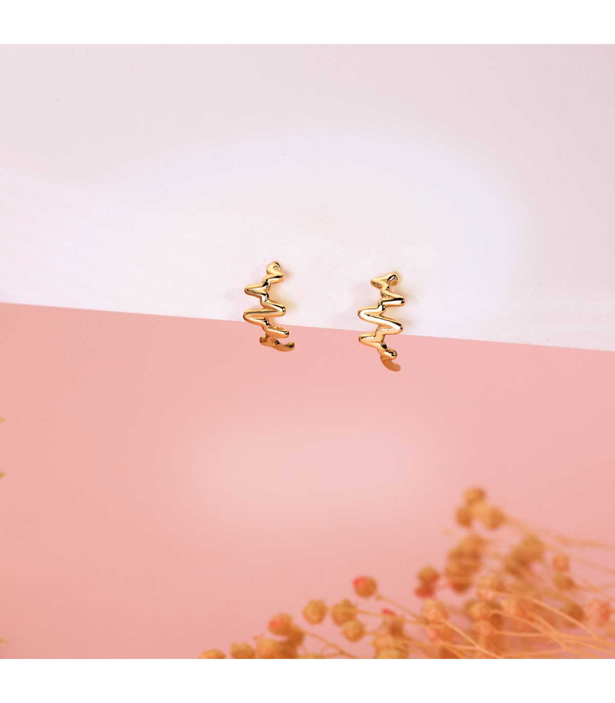 Pendientes Latido Oro Amarillo 18K