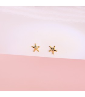 Orecchini in oro 18kt 7mm - Stella Sherif - Orecchini lobo e piercings per donne, uomini, ragazze