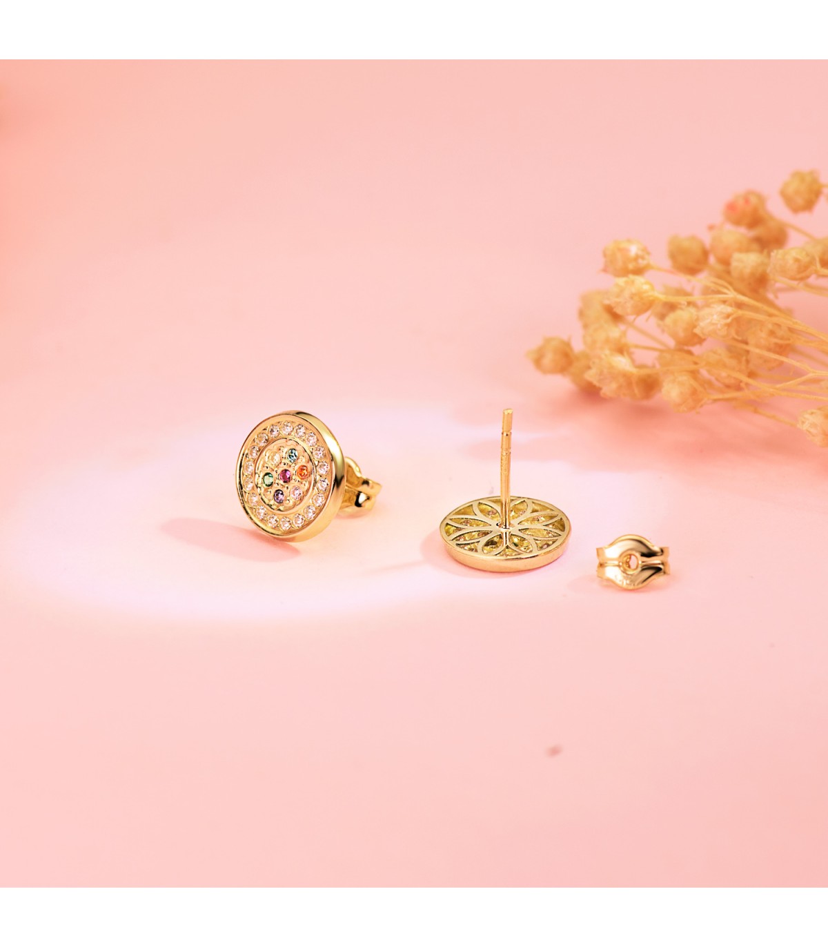 Boucles d'oreilles Femme Astrid Or 18K