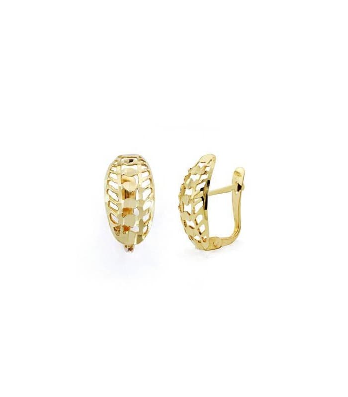 Boucles d'oreilles or jaune Elvira 18 Carats