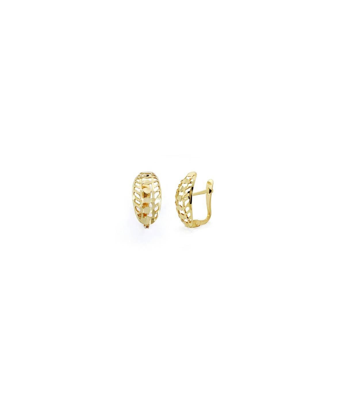 Boucles d'oreilles or jaune Elvira 18 Carats