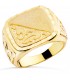 Sello hombre Oro 18K Erik macizo - anillos de oro para hombre - joyería online
