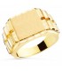 Sello Rolex, Sello de hombre Oro 18K Eloi macizo - Joyas para hombres