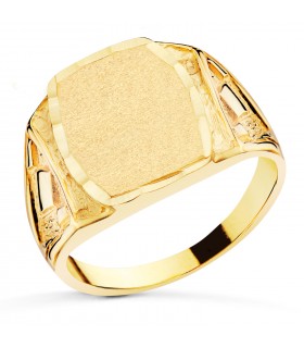 Sello hombre Oro 18K Roi macizo - Joyas para hombre, comprar en joyería online
