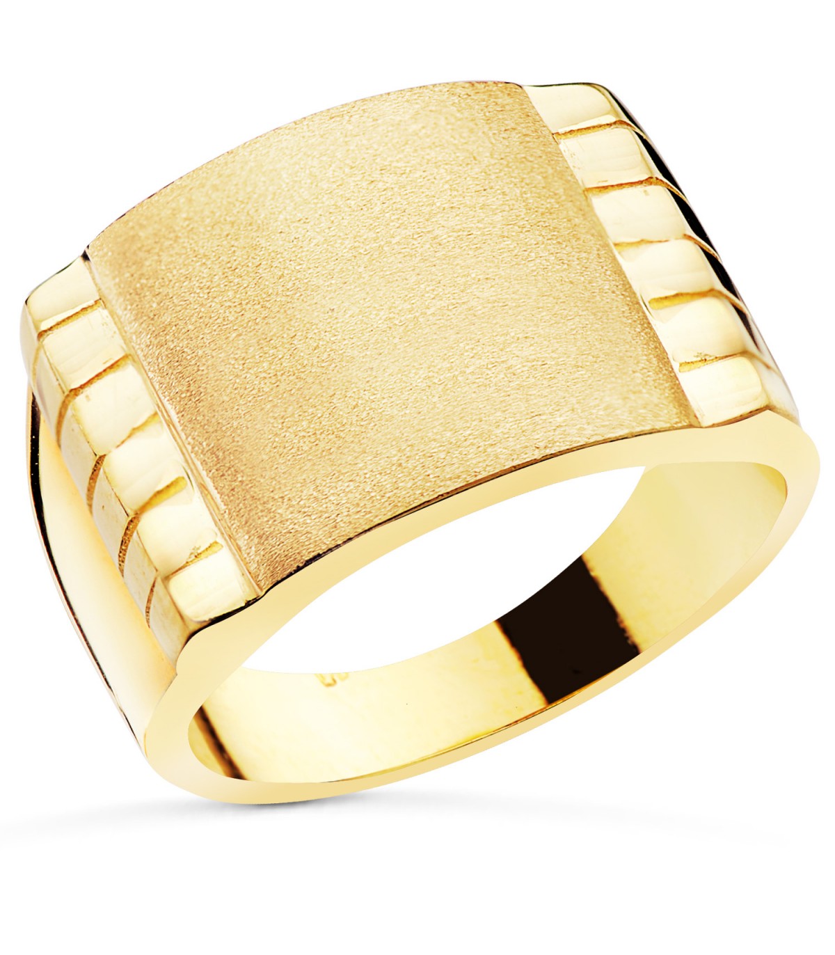 Sello hombre Oro 18K Jairo macizo - Joyas para hombre, comprar en joyería online