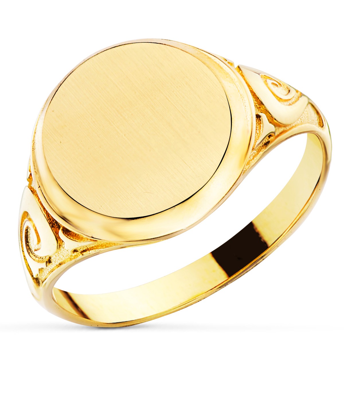 Sello hombre Oro 18K Bastian macizo - Joyas para hombre, anillos hombres