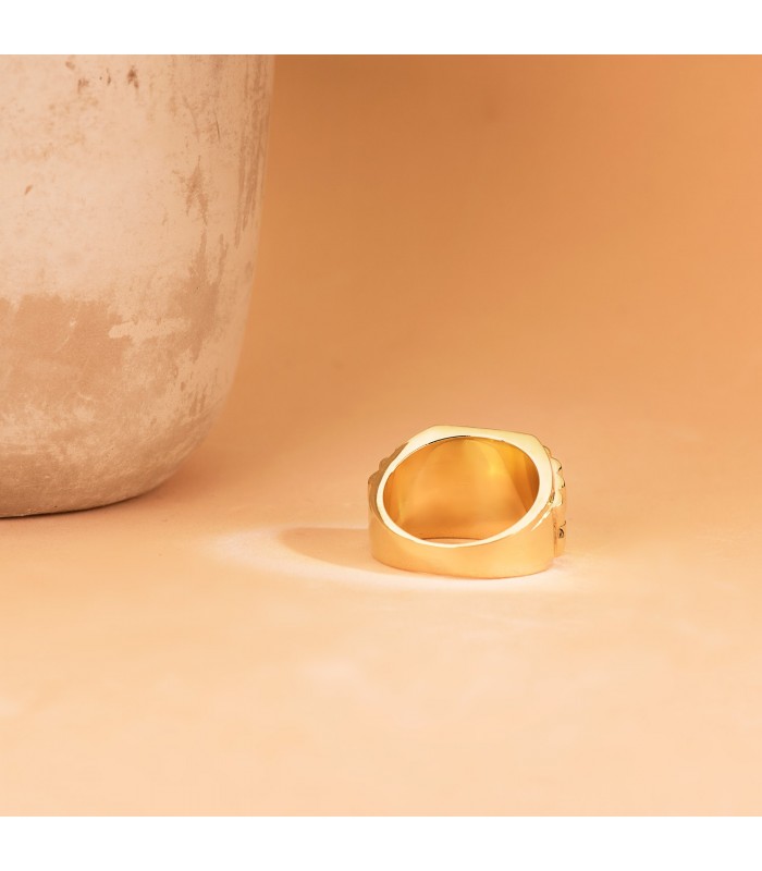 sello de oro hombre