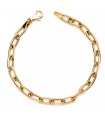 Bracelet Femme Rabat Or  Jaune 18K