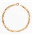 Bracelet Femme Marine Gourmette Or 18K