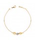 Pulsera Mujer Luxor Oro Bicolor 18K - Pulseras para mujer de Alda Joyeros, joyería online.