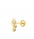 Piercing orecchio Oro giallo 18kt Cuori