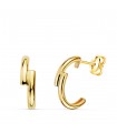 Boucles d'oreille Créoles Eloise Or Jaune 18k