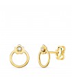 Boucles D'oreilles Or Serena 18K Fleurs