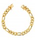 ALDA JOYEROS, bijouterie en ligne | Bracelet Homme Or 18K Maillon 3 x 1 21.5 cm | acheter des bijoux homme en ligne