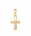 Anhänger ägyptisches Kreuz Ankh 750 Gold 22309