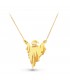 Collar Fantasma Oro Amarillo 18K 45 cm - Gargantillas de mujer, colgante - Joyas halloween